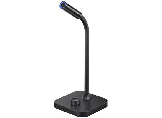 BOYA CM30 USB Microphone, Noise-Cancelling Condenser Computer Microphone Plug Play for Live Streaming, Podcasting, Vocal Recording, Video Conference Compatible with Windows/Mac - Black